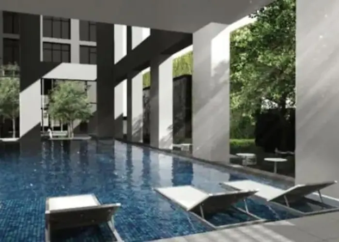 Apartment Spacious Luxury Loft Condo- Super Views! 5 Min Bts Bangkok